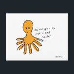 octopus postcard<br><div class="desc">illustrated postcard by zoebread</div>