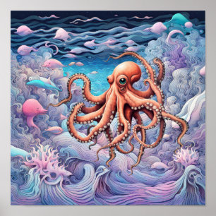 Octopus Poster