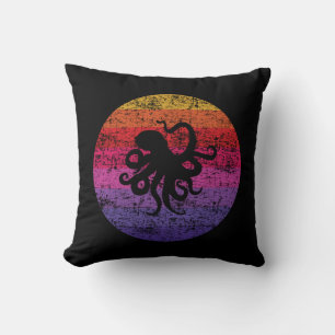 Octopus Retro Cushion