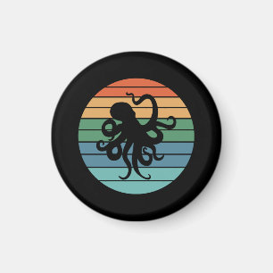 Octopus Retro Magnet