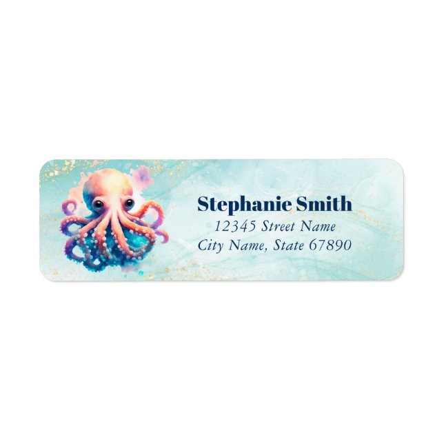 Octopus Return Address Labels (Front)