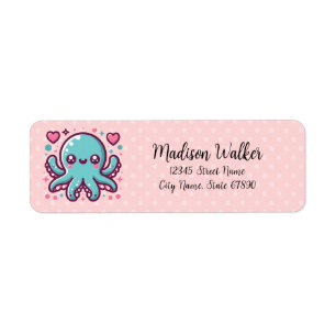 Octopus Return Address Labels
