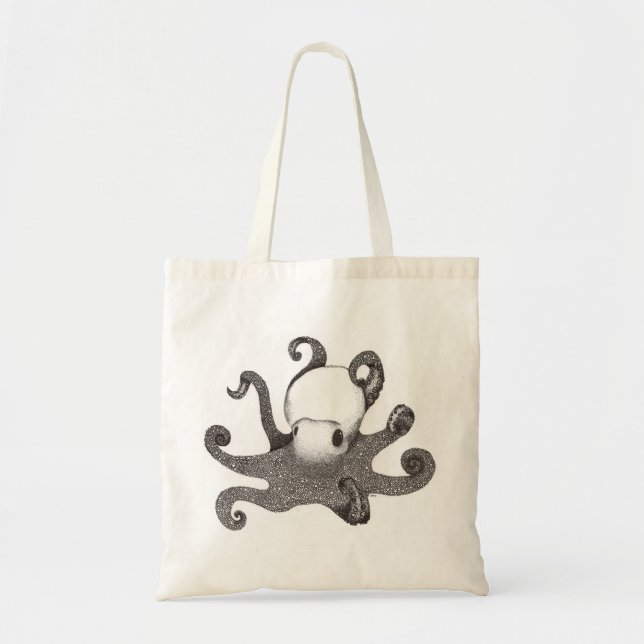 Octopus Reusable Shopping Bag (Front)