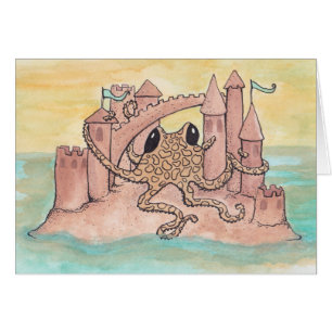 Octopus & Sandcastle