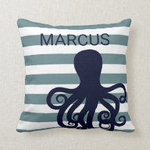 Octopus Sea Animal Nautical Ocean Nursery Decor