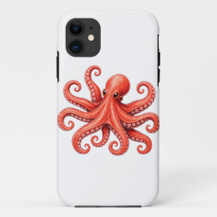Octopus Sea Life Ocean Animal Design iPhone 11 Case