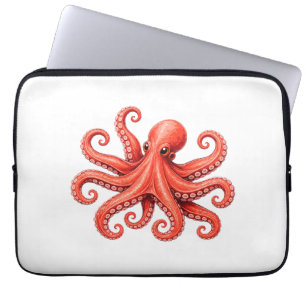 Octopus Sea Life Ocean Animal Design Laptop Sleeve