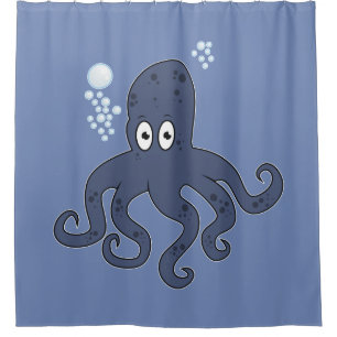 Octopus Shower Curtain