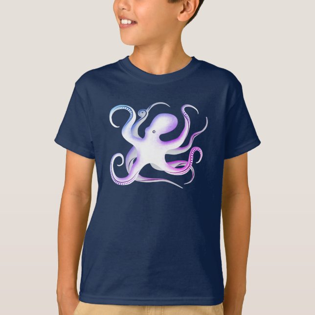 Octopus Silhouette T-Shirt (Front)