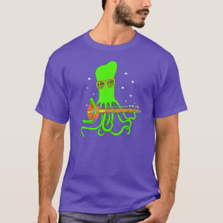 Octopus Sitar T Shirt
