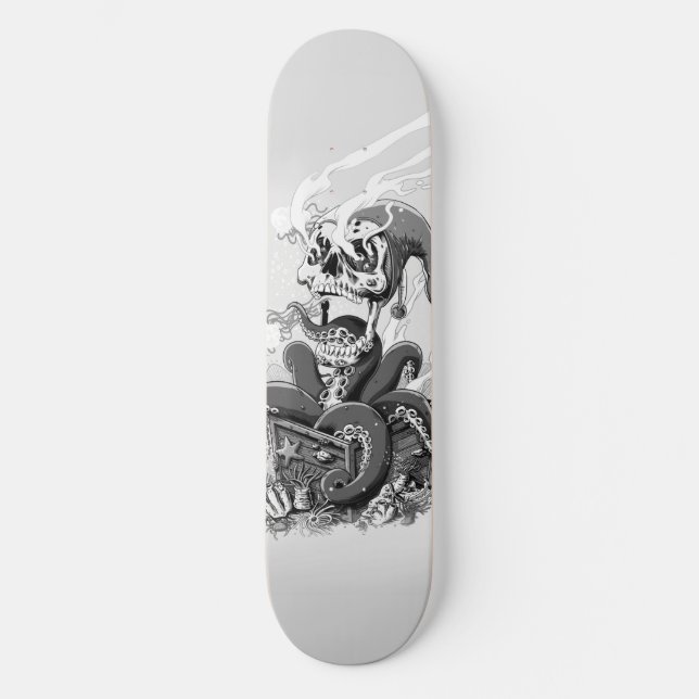 Octopus Skateboards - Black Outdoor Gear (Front)