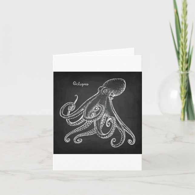 Octopus Sketch Card (Creator Uploaded)