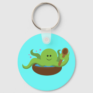 Octopus Soup Key Ring
