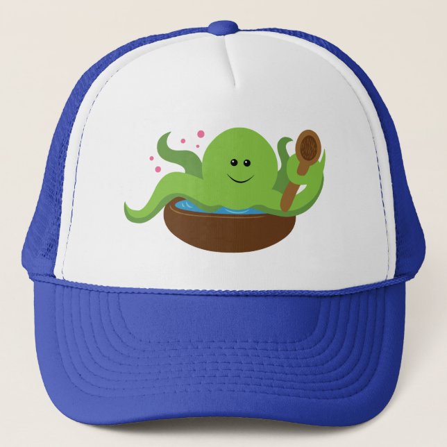 Octopus Soup Trucker Hat (Front)