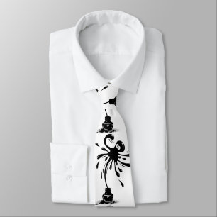 octopus splotch tie