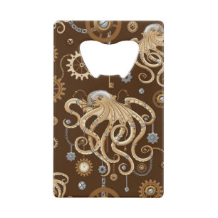 Octopus Steampunk Retro Mechanical Fantasy