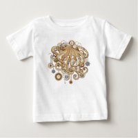 Octopus Steampunk Retro Mechanical Fantasy