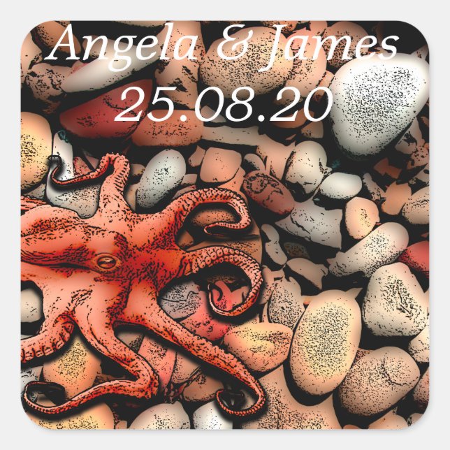 Octopus Stickers (Front)