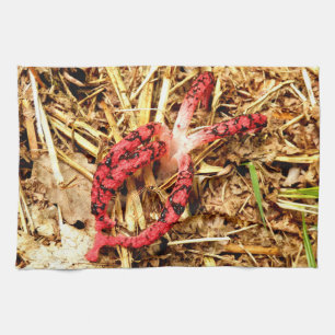 Octopus Stinkhorn Tea Towel