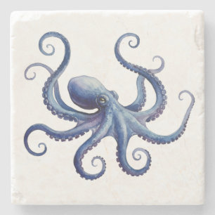 Octopus Stone Coaster