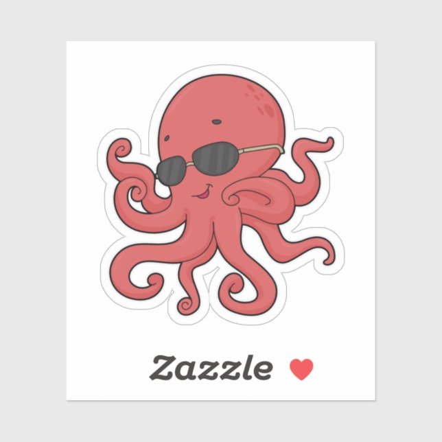 Octopus Sunglasses (Sheet)