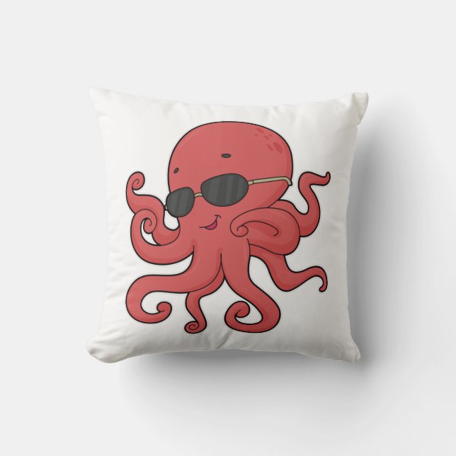 Octopus Sunglasses Cushion (Front)