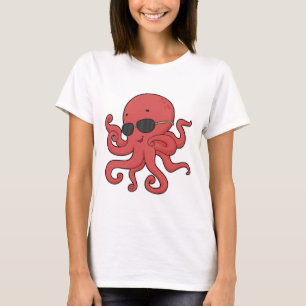 Octopus Sunglasses T-Shirt