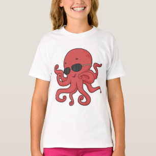 Octopus Sunglasses T-Shirt