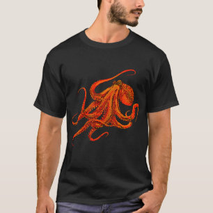 Octopus T-shirt Cool Hip Graphic Shirt Design