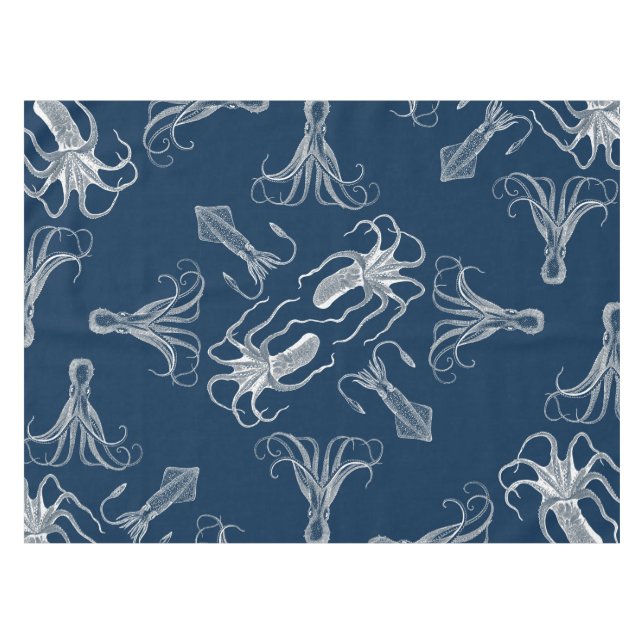 Octopus Tablecloth (Front (Horizontal))