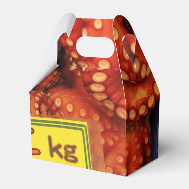 Octopus Tako たこ Tsukiji Fish Market, Tokyo, Japan Favour Box (Front Side)
