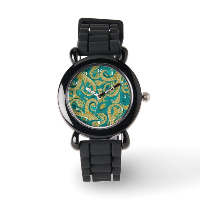 Octopus Tentacles Art Watch - Painting  (Front)