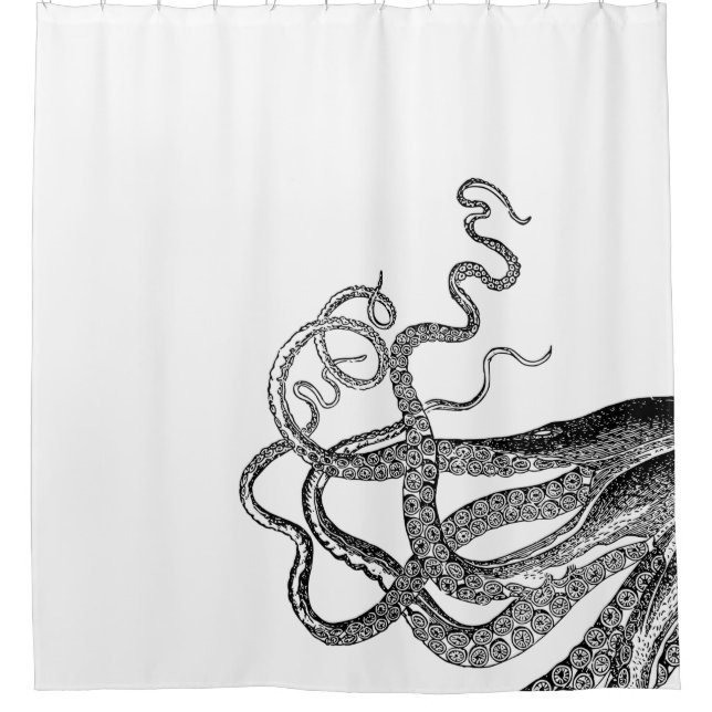 Octopus Tentacles Shower Curtain (Front)