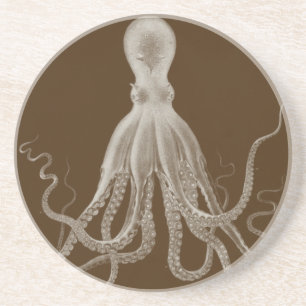 Octopus Tentacles Triptych Coaster