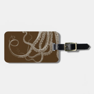 Octopus Triptych Luggage Tag