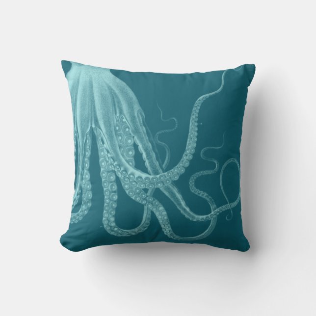 Octopus Triptych Pillow (Front)
