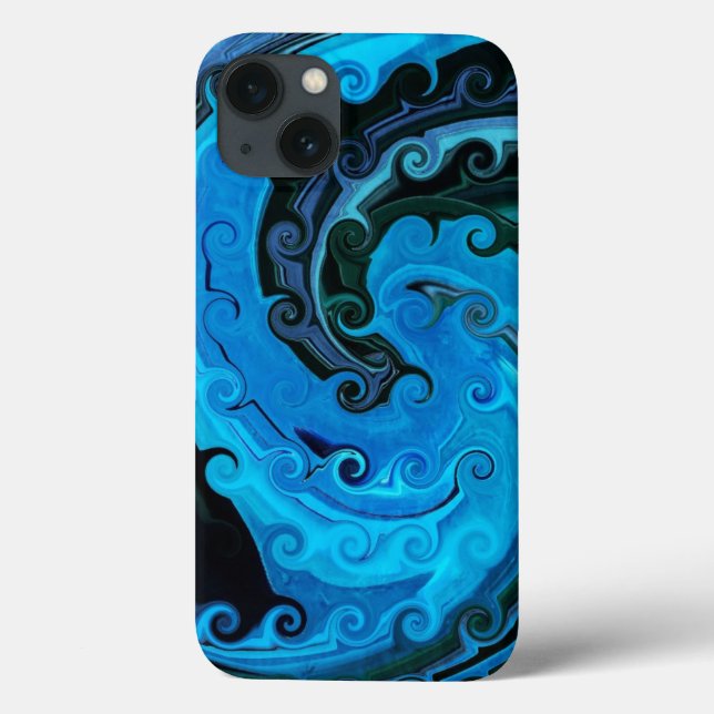 Octopus Under The Sea Abstract iPad Case (Back)
