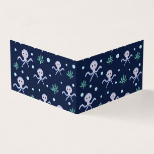 Octopus under the sea kids pattern