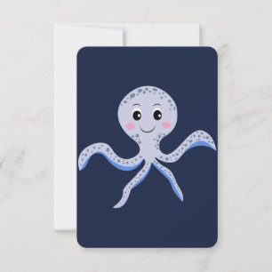 Octopus under the sea kids pattern