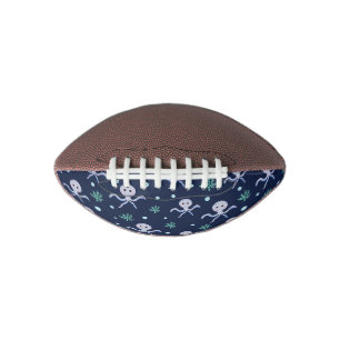 Octopus under the sea kids pattern american football