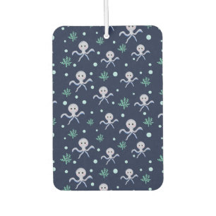 Octopus under the sea kids pattern car air freshener