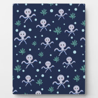 Octopus under the sea kids pattern