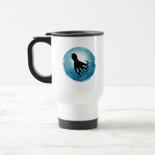Octopus Underwater Aquatic Life Travel Mug