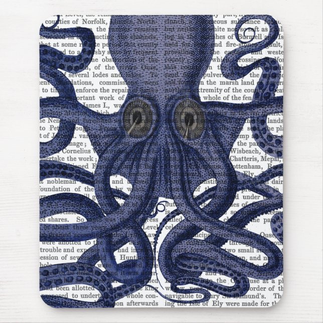 Octopus Up-Close Mouse Mat (Front)