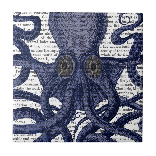 Octopus Up-Close Tile (Front)
