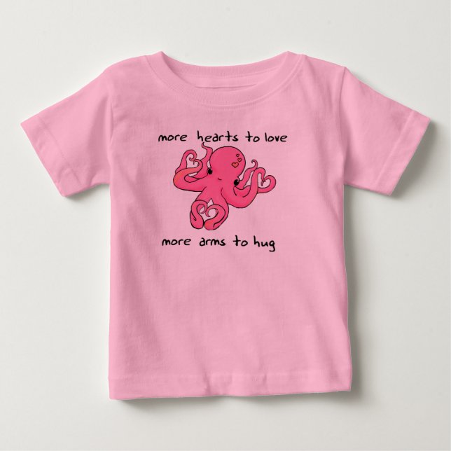 Octopus Valentine's Day Shirt (Front)