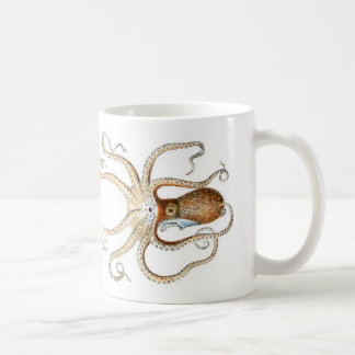 Octopus vulgaris coffee mug