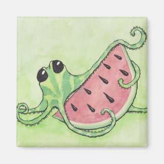 Octopus & Watermelon Magnet