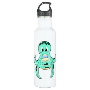 Octopus with Bottle of Milk