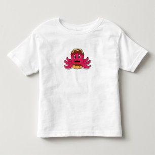 Octopus with Cake Toddler T-Shirt